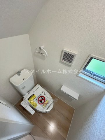 梅薮西町貸家のトイレ