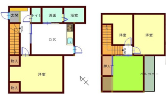 【間取り】 | 中古戸建　横浜市戸塚区汲沢3丁目 | 間取り