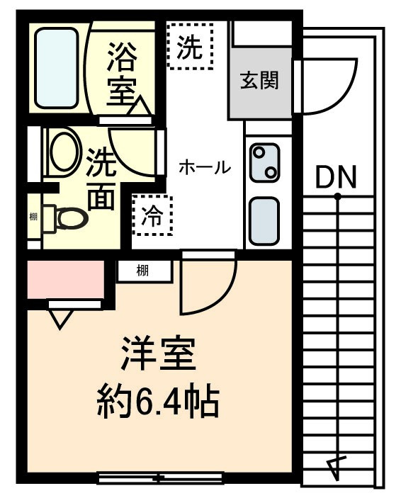 アドラーブル羽田の間取り