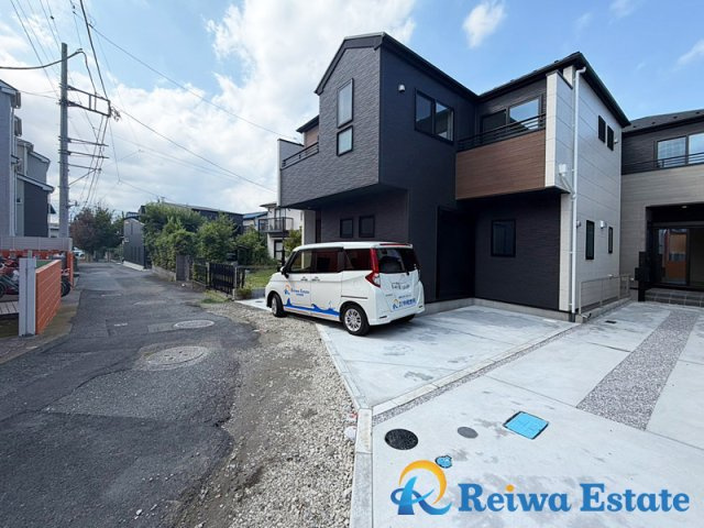 新築戸建　茅ヶ崎市南湖　全2棟の前面道路含む現地写真