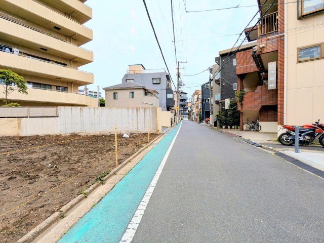 墨田区東向島６丁目の売地の前面道路含む現地写真|～前面道路含む現地写真～