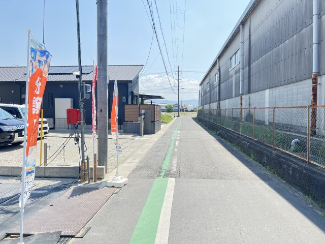 広陵町百済　第1の前面道路含む現地写真