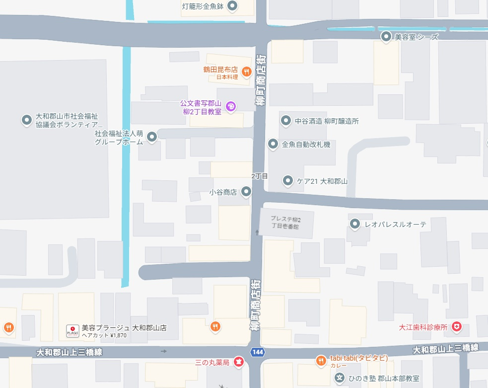 ●29(土)30(日)現地案内可能！　大和郡山市柳　の地図