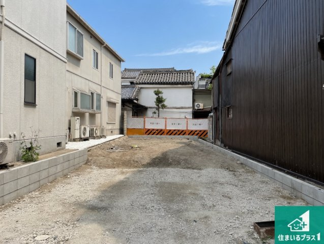 ●29(土)30(日)現地案内可能！　大和郡山市柳　の外観|現在はこんな感じです。完成までが待ち遠しいですね。