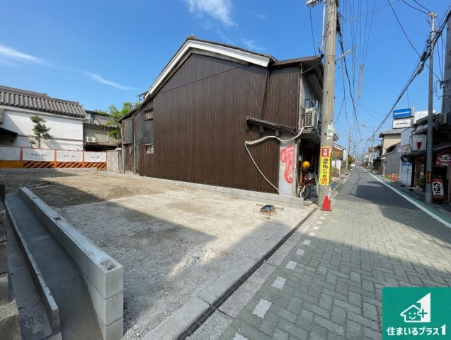●29(土)30(日)現地案内可能！　大和郡山市柳　の前面道路含む現地写真|駅やスーパー、小学校・中学校等日常生活に欠かせない情報や道のりもご紹介いたしますのでお気軽にご相談ください。