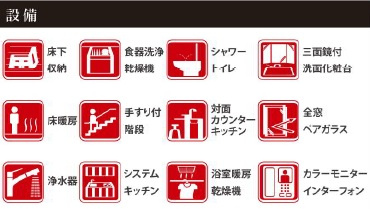 千葉市花見川区花園2丁目2期の設備