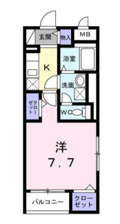 【間取り】 | ダウンタウン　ワイ | 間取りです。