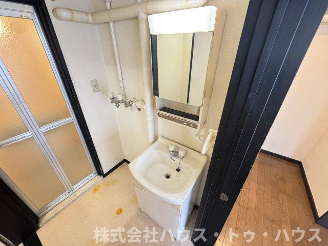 北松戸マンションの洗面所