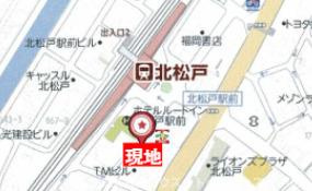 北松戸マンションの地図
