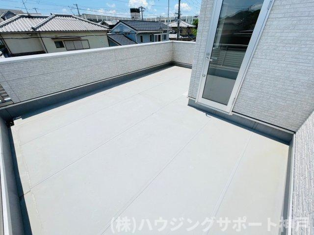 桃山台ベースのバルコニー