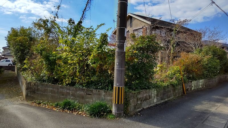 朝倉市甘木　売り土地の外観|外観です
