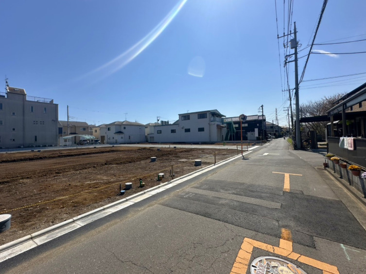 新築／入間郡三芳町北永井　３期の外観|整った街並みの大型現場で、新生活をスタート！