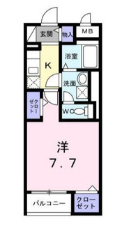 【間取り】 | ダウンタウン　ワイ | 間取りです。