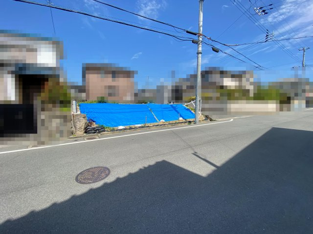 明石市松が丘5丁目　土地の前面道路含む現地写真