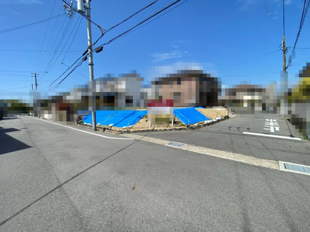 明石市松が丘5丁目　土地の前面道路含む現地写真