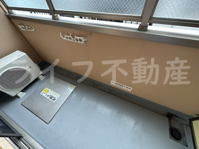 Ｍ’プラザ布施弐番館のバルコニー|お洗濯にも便利なバルコニー付き
