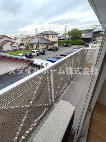 グリーン曙のバルコニー