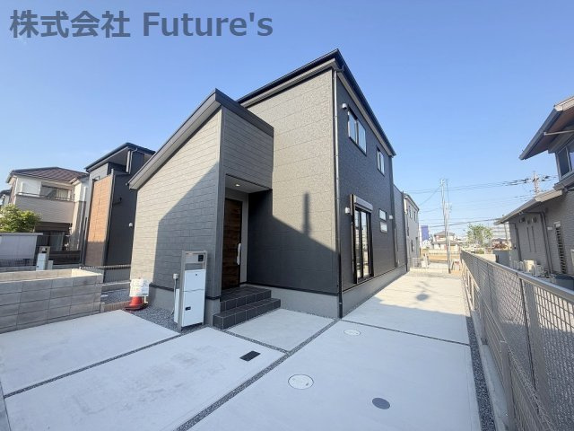 三郷市彦糸　新築戸建　全5棟　2号棟の外観|「新三郷」駅バス9分『彦糸1丁目南』停歩4分