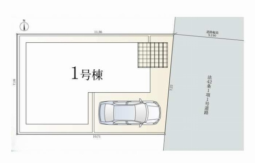 【区画図】 | 【仲介手数料０円】高座郡寒川町一之宮第55　新築一戸建て | 高座郡寒川町一之宮第55　新築一戸建て