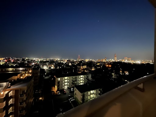 ル・シェモア神立　中央区神立町の展望|夜には一面に広がる、美しい眺望が楽しめます☆ﾐ