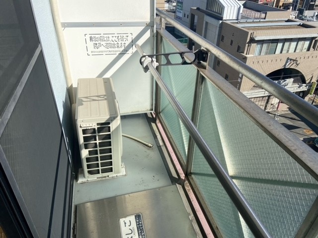 モンリズイエールⅡのバルコニー