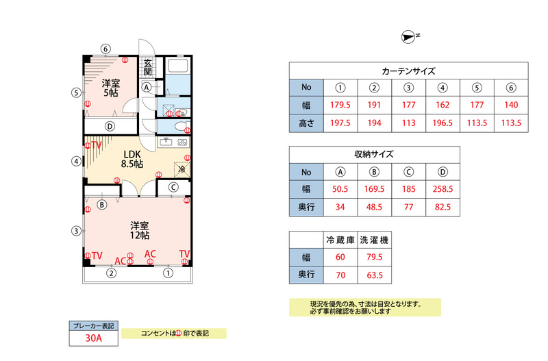コーポアベニュー大城の間取り