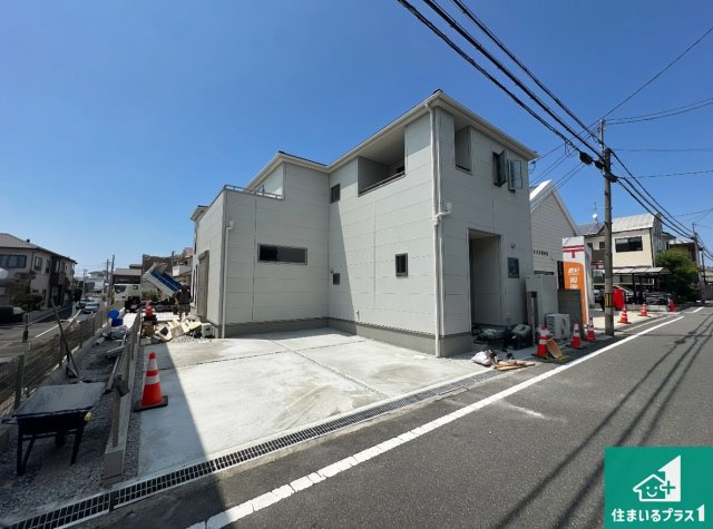 ●5(土)6(日)現地案内可能！　大和郡山市小泉町　全2邸の外観|現在はこんな感じです。完成までが待ち遠しいですね。