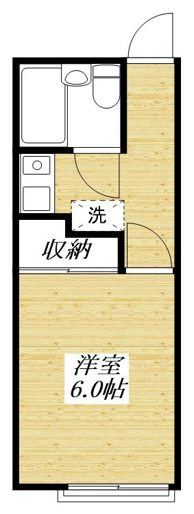 パールメントハイツAの間取り