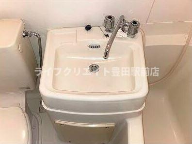 パールメントハイツAの洗面所
