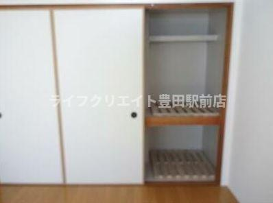 パールメントハイツAの収納