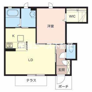 【間取り】 | シャーメゾン稲田本町A棟