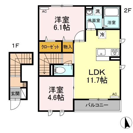 【間取り】 | レセア花小金井