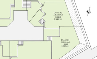【土地図】 | 【仲介手数料無料！！】多摩市連光寺3丁目　建築条件付き売地（全11区画）第5区画　2380万円
