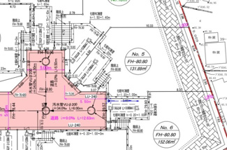 【土地図】 | 【仲介手数料無料！！】多摩市連光寺3丁目　建築条件付き売地（全11区画）第5区画　2380万円 | 第5区画