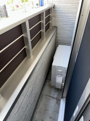 Ｍｏｃｈａ　Ｂｌａｎｃｈｅのバルコニー