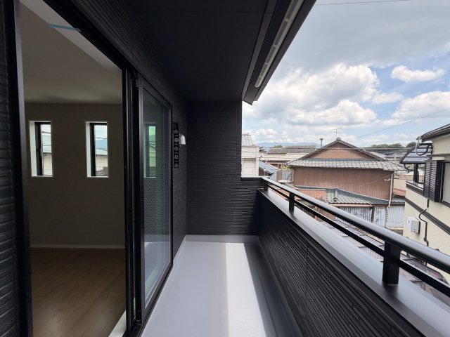 糟屋郡志免町志免１丁目４期　１号棟のバルコニー