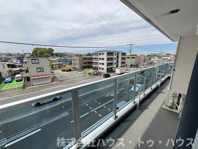 LE・ZINDÉのバルコニー
