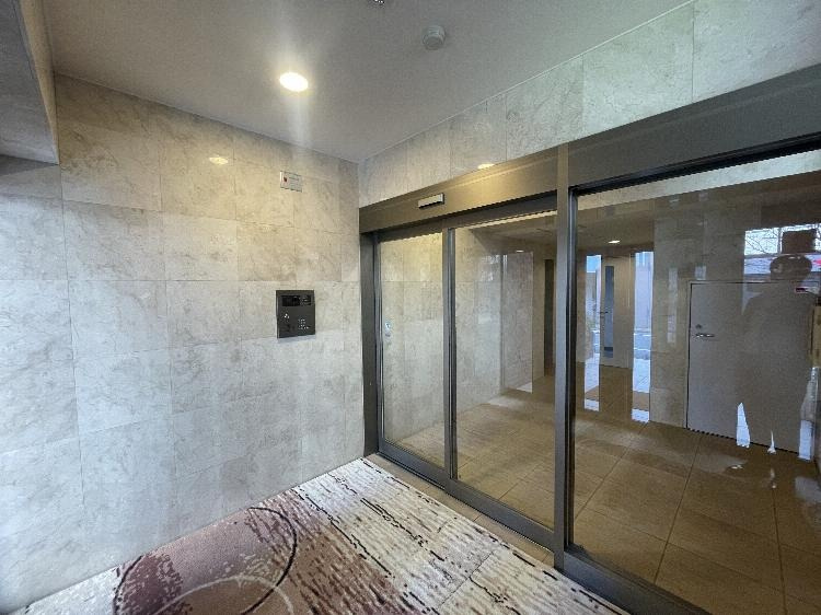 福岡市早良区室見４丁目の賃貸マンションのエントランス|エントランス写真