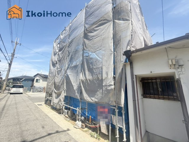 明石市鳥羽　新築戸建　の前面道路含む現地写真|●年中無休：当日予約可●西区、垂水区、明石市初。弊社は契約前に新築戸建の住宅診断を無料で行っています