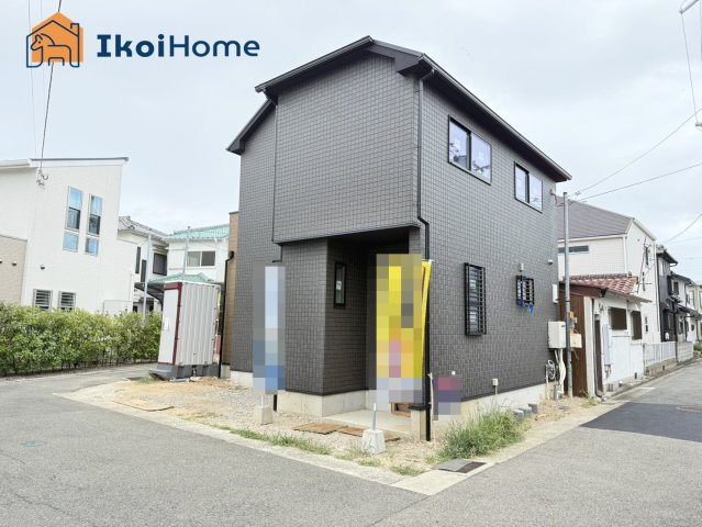 明石市鳥羽　新築戸建　の前面道路含む現地写真|●年中無休：当日予約可●西区、垂水区、明石市初。弊社は契約前に新築戸建の住宅診断を無料で行っています