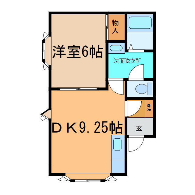 サンプレジオの間取り