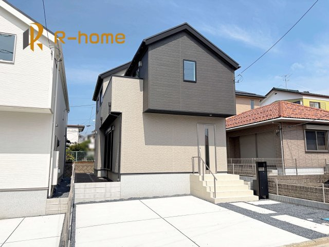 守谷市松ケ丘5丁目1期　新築戸建て　1号棟の外観パース|近隣の同仕様完成物件をご見学いただけます♪