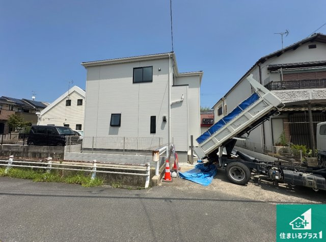 ●大和郡山市小泉町　第24期　新築一戸建ての外観|現在の進捗状況です！順調に作業進行中、完成が待ち遠しいです！詳細の間取り等、お気軽にお問い合わせください！