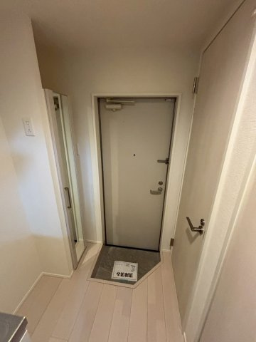 ハーモニーテラス矢部町の玄関