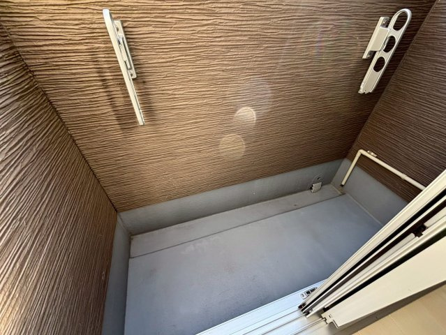 ハーモニーテラス矢部町のバルコニー