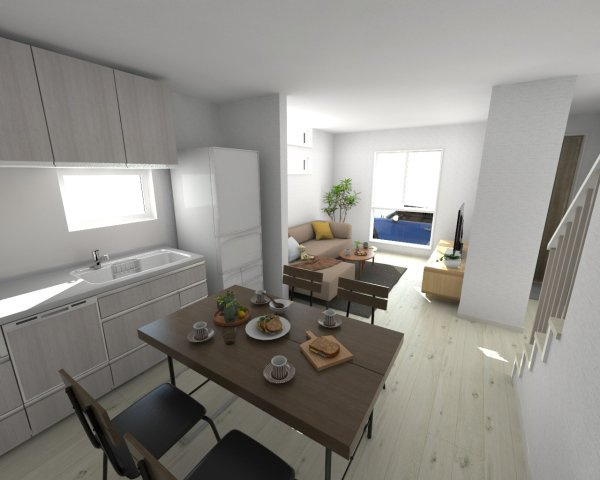 横川町houseのキッチン