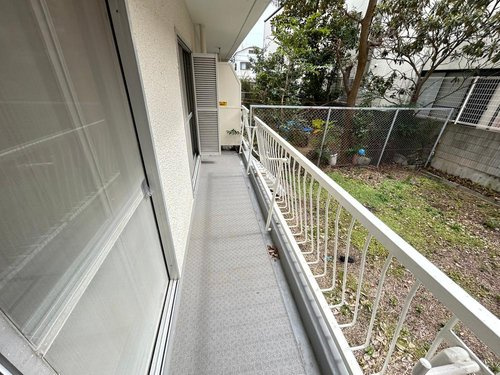 香枦園スカイハイツのバルコニー