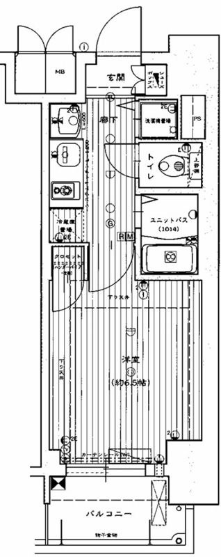 ライジングコート瑞穂通の間取り