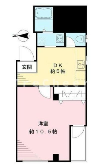 【間取り】 | ベルヴィル七久保