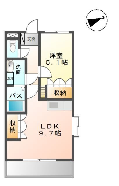サンフォレスト小森野の間取り